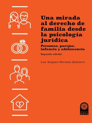 cover image of Una mirada al derecho de familia desde la psicología jurídica